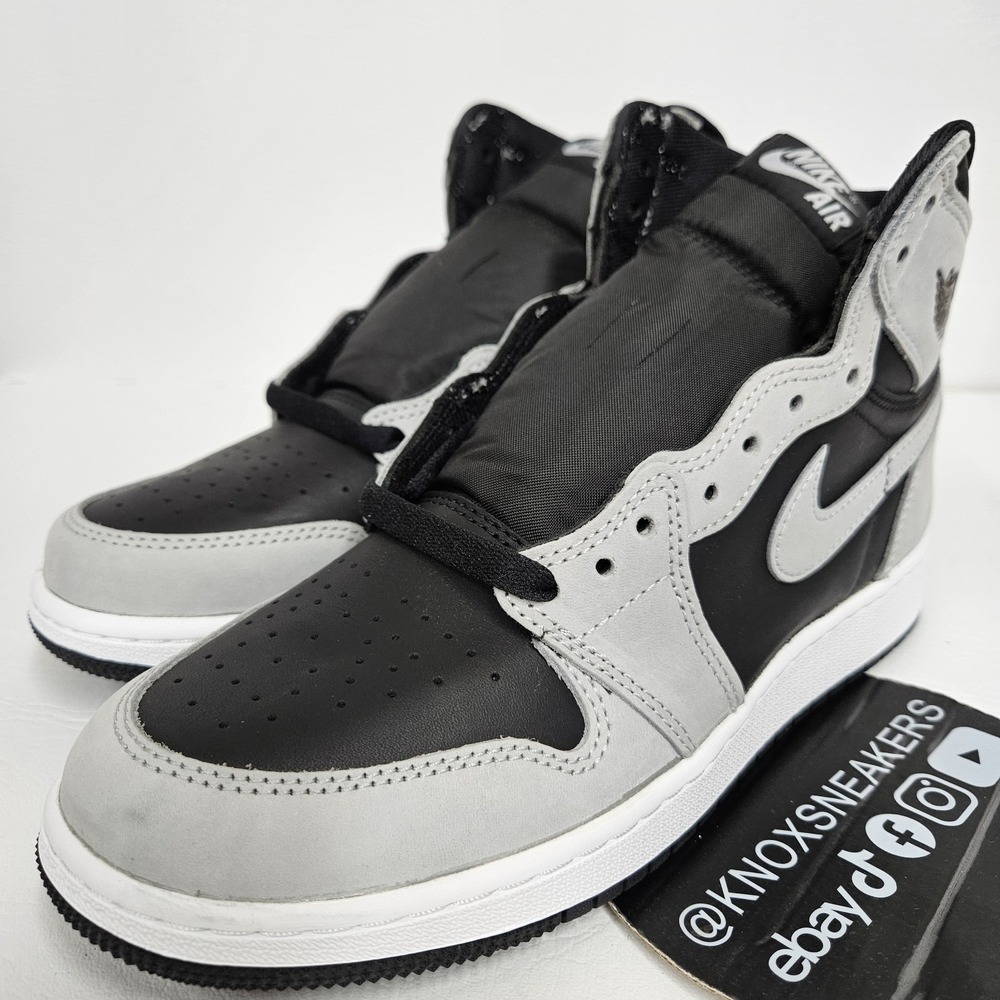 Nike Air Jordan 1 High Retro Shadow 2.0 GS 575441-035 Youth Size 7Y